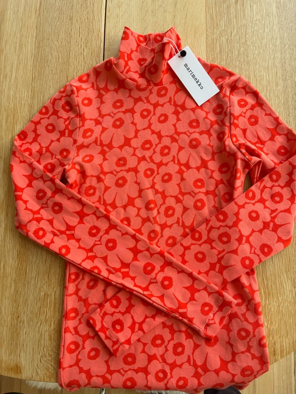 NWT Marimekko Turtleneck top size Small